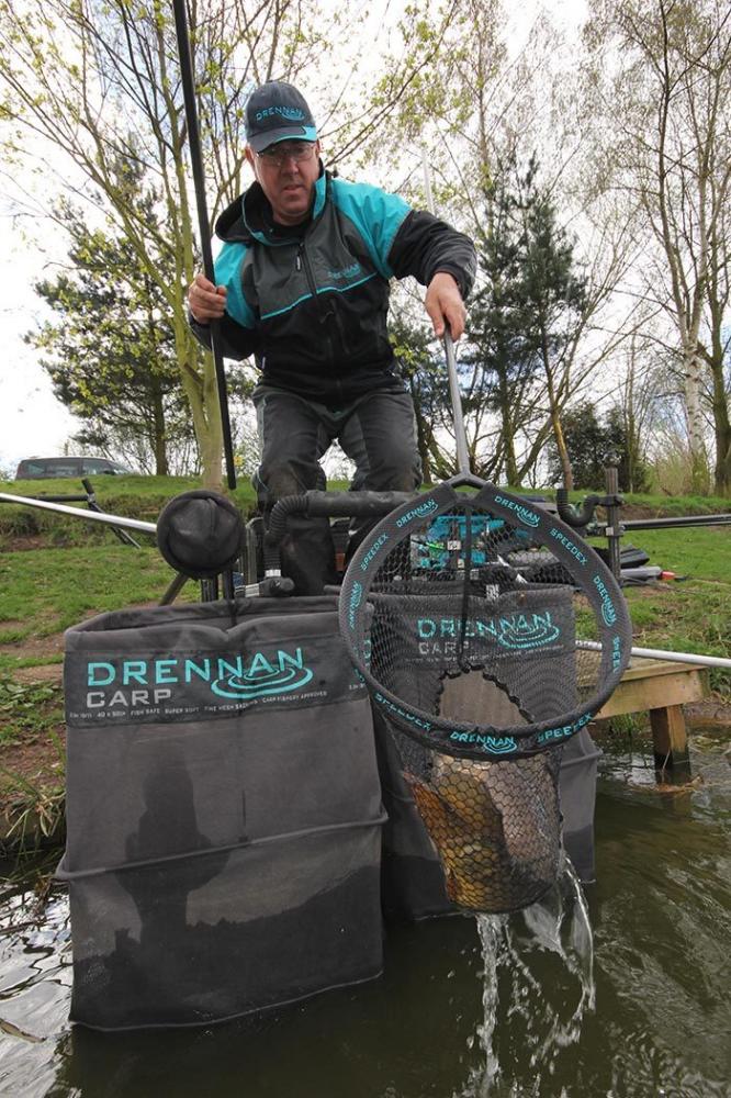 Drennan Grey Keepnet Nets and Handles