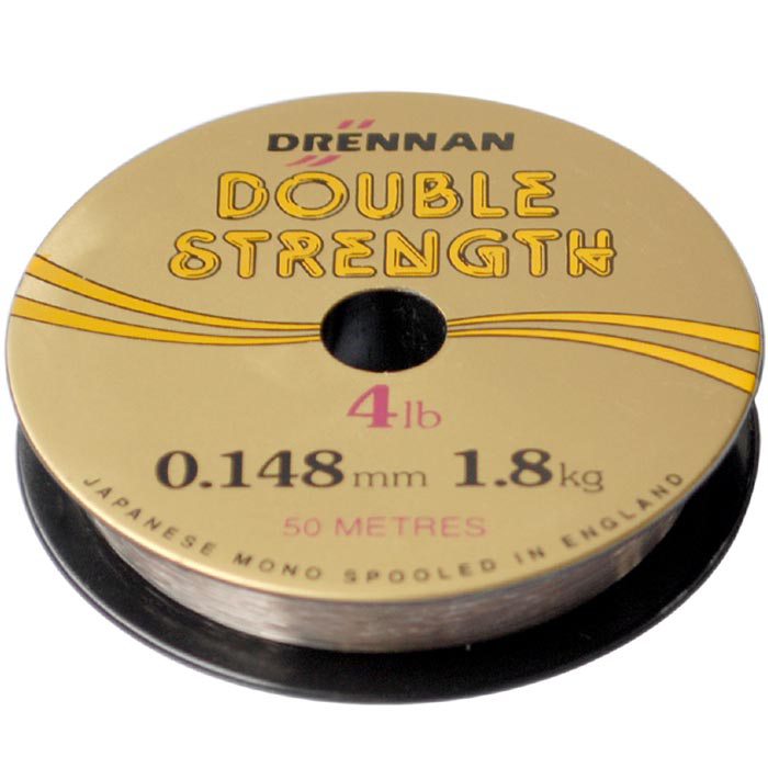 Drennan Double Strength Fishing Line 50M *ALL SIZES* CARP COURSE FISHING TACKLE 