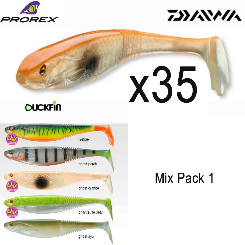 Prorex Classic Shad 7.5cm Soft Lure Bulk Box x 35