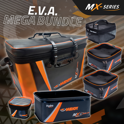 Middy Feeder Fishing Xmas Discount Bundle EVA Luggage