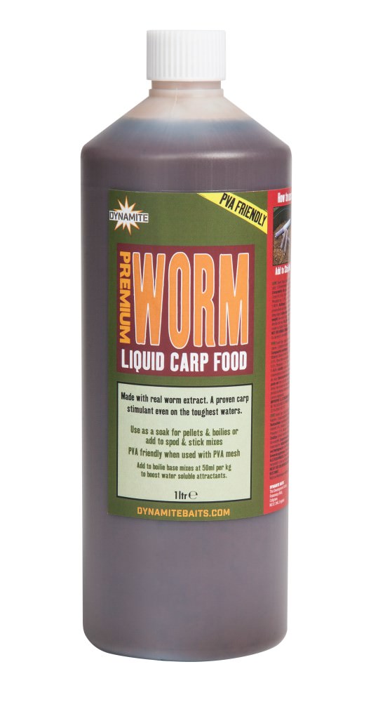 Dynamite Worm Liquid Carp Food