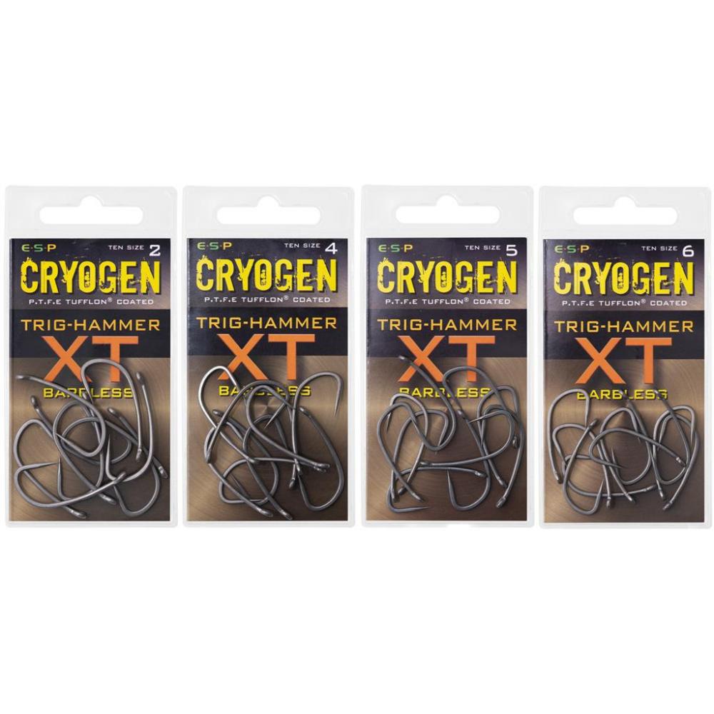 ESP Cryogen Stiff Rigger Barbless Hooks 'Size 4' - Free Delivery