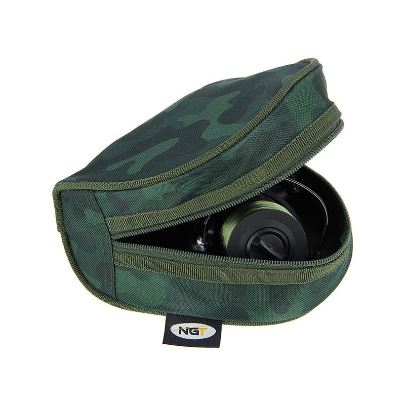 NGT Standard Padded Reel Case Camo Luggage