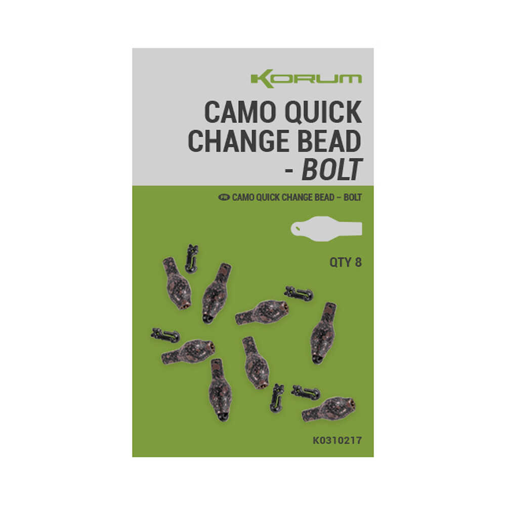 Korum Camo Quick Change Bead - Bolt Terminal