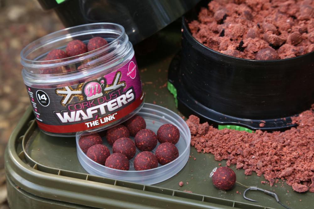 Bobco Tackle, Mainline, The Link Cork Dust Wafters 14mm, Baits, Wafters, Th...