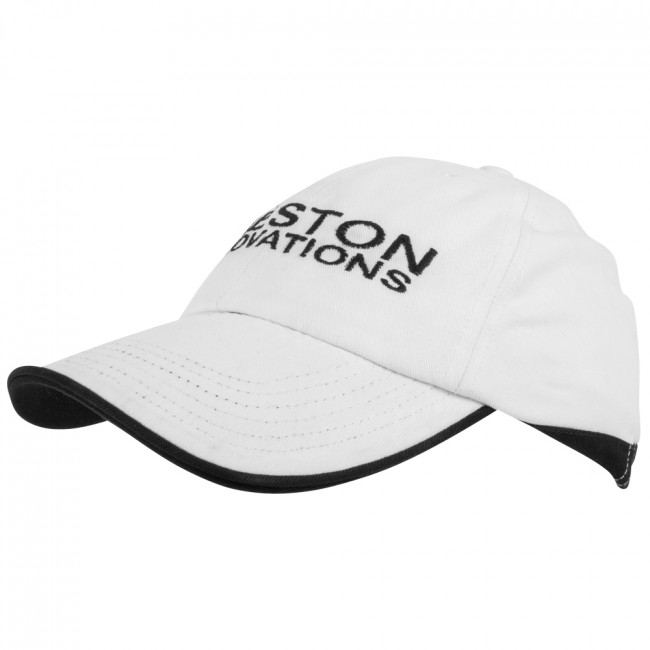 Preston White Logo Cap Headwear Clothing | BobCo Tackle, Leeds