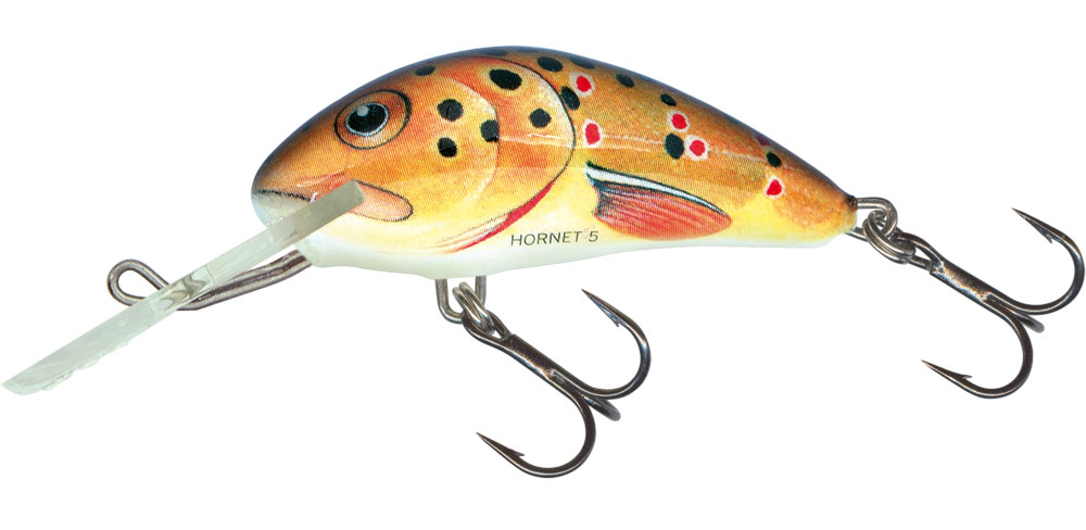 Salmo Floating Hornet Holographic Grey Shiner; 3.5 cm