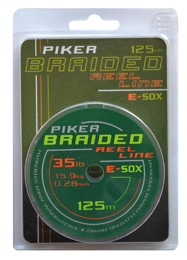 E-Sox Piker Braid Reel Line 125m