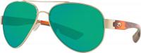 Costa South Point Rose Gold Frame : Green Mirror : Plastic
