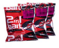 Fjuka 2 in 1 Bait Value 3 Bag Pack Red