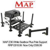 MAP Z36 White Seatbox PLUS Pole Support