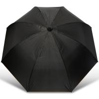 NGT Umbrella 50inch Black Match Brolly with Taped Seams and Nylon Case