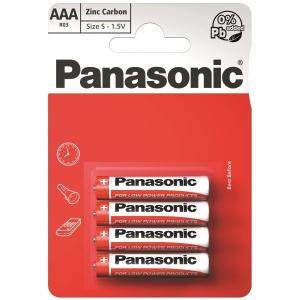 Panasonic Zinc AA Batteries 4 Pack