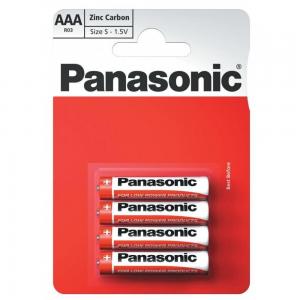 Panasonic Zinc AAA Batteries 4 Pack