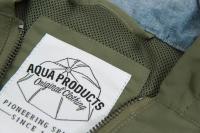 Aqua Half Zip Khaki Jacket