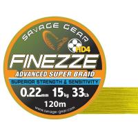 Savage Gear Finezze HD4 Yellow Braid 120m