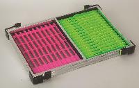 Rive Aluminum Winder Trays 10 Pink + 16 Green