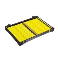 Rive Anodised Black Tray with Winders 40 x Yellow