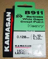 Kamasan B911 Hook To Nylon