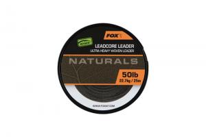 Fox Naturals  Leadcore Leader 50lb 25m