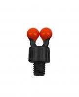 Fox Black Label Coloured Ball Clips Red