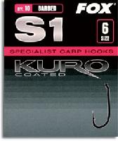 Fox Kuro S1 Barbless Coated Hooks