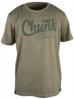 Fox Chunk Stonewash Marl Olive T-Shirt