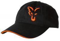 fox-black-orange-baseball-cap