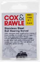 Cox and Rawle Stainless Steel Ball Bearing Swivel
