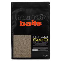 Munch Baits Cream Seed Pellet 5kg