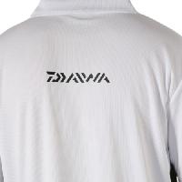 Daiwa White & Black Trim Polo Shirt