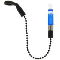 NGT Profiler Indicator - Ball Clip Head with Black Chain and Adjustable Weight Blue