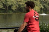 Guru Brush Logo Red T-Shirt