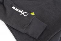 Matrix Minimal Black Marl & Lime Quarter Zip Pullover