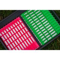 Guru RSW Waterproof 36mm Tray with Winders 10 x Pink 26cm + 14 Green 19cm