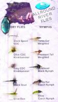 Dragon Tackle Allrounder River Fly Selection