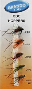 Dragon Tackle CDC Hoppers Fly Selection