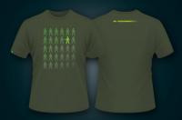 Korda Stand Out from the Crowd Green T-Shirt