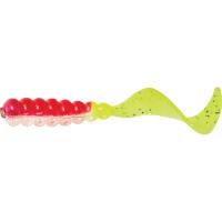 Mepps Mister Twister Hot Curly Tail 5cm Red/Clear/Chartreuse