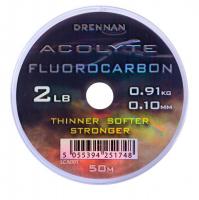 Drennan Acolyte Fluorocarbon Line 50m 0.10mm - 2lb
