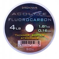 Drennan Acolyte Fluorocarbon Line 50m 0.16mm - 4lb