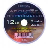 Drennan Acolyte Fluorocarbon Line 50m 0.28mm - 12lb