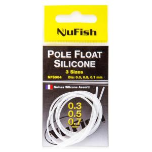 Nufish Pole Float Silicone 0.3mm, 0.5mm, 0.7mm