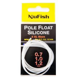 Nufish Pole Float Silicone 0.7mm, 1.0mm, 1.2mm