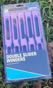 Preston Double Slider Winders 26cm - Wide Purple