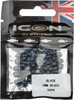 Icon Beads 5mm Black