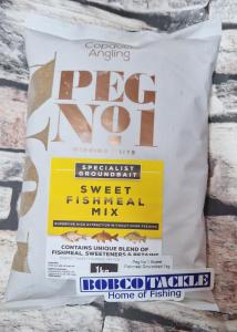 Peg No 1 Sweet Fishmeal Groundbait 1kg