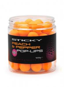 Sticky Baits Peach & Pepper Range 12mm Pop Ups