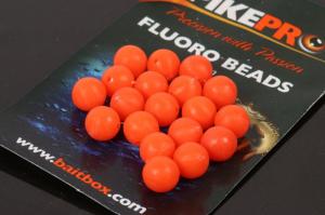 Pikepro Fluoro Orange 6mm Beads