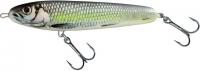 Salmo Sweeper Sinking - 10cm - Silver Chartreuse Shad